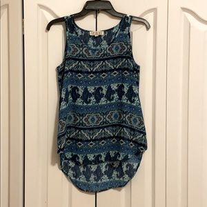 Patterned Tank Top